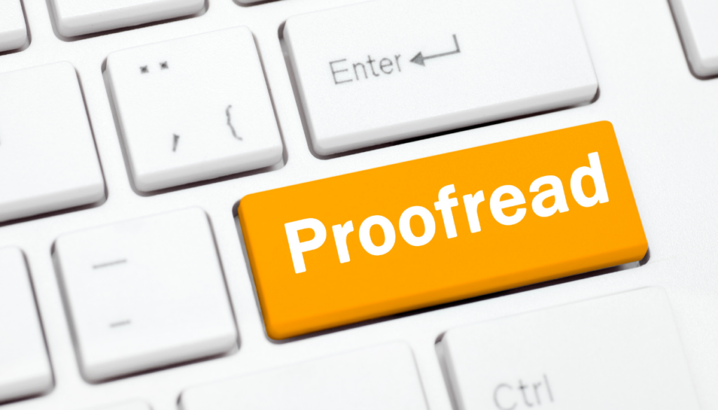 Revise and Proofread