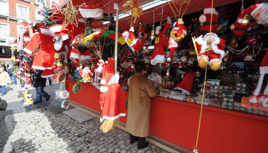 8. Plaza Mayor Christmas Market – Madrid