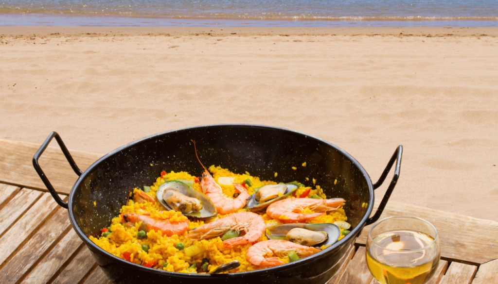 Paella Lunch by the Beach