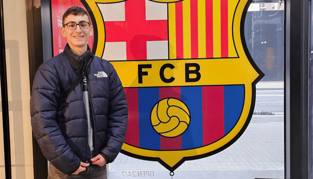 A Visit to the FC Barcelona Official Store: A Dream Come True for Elisha