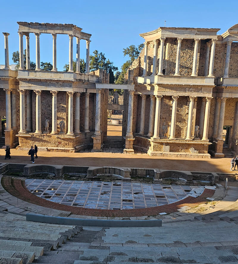  Roman Theatre of Mérida, Extremadura, Spain